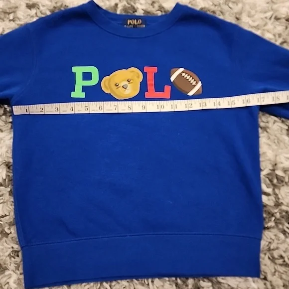 Polo by Ralph Lauren Blue Kids Sweatshirt Size S (8)